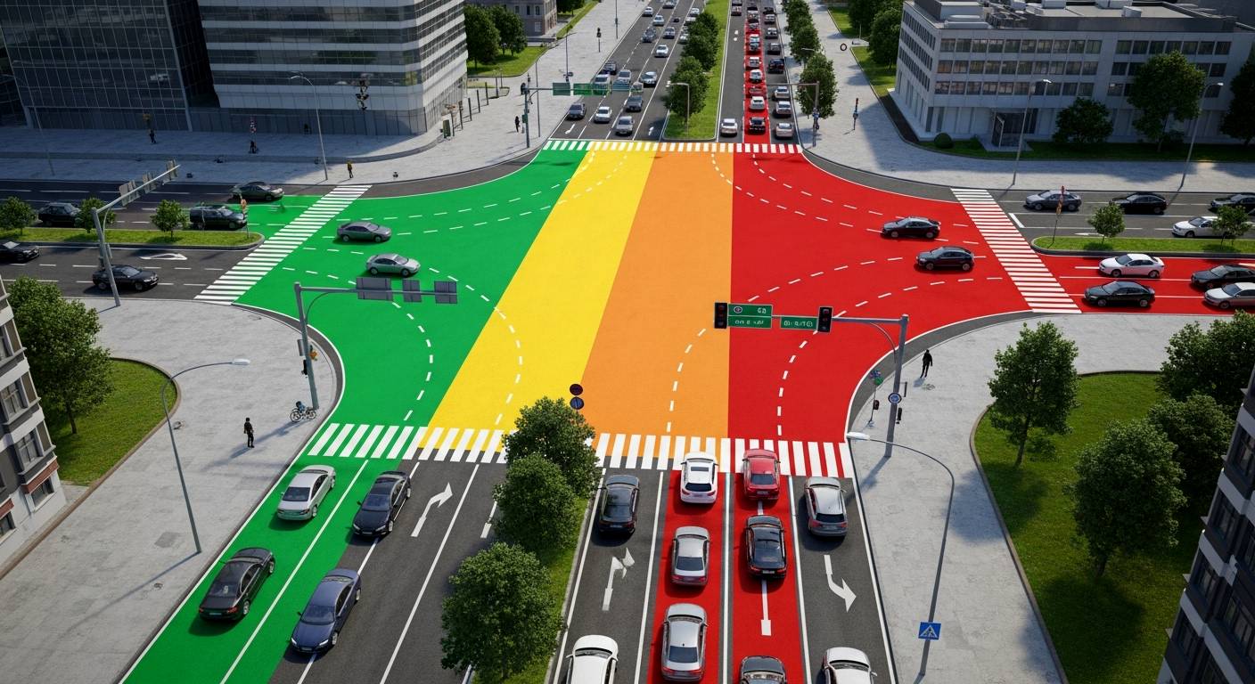 Что означают цвета дорог в 2ГИС: полная расшифровка для водителей