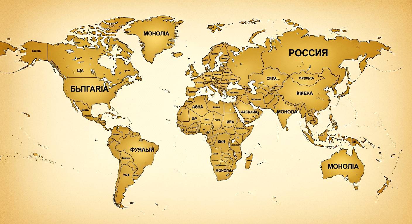 Где используется кириллица: путешествие по странам и языкам