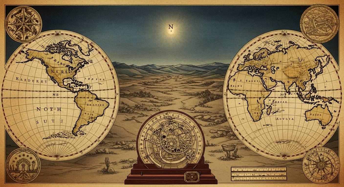 Почему карты ориентированы на север: история одной загадки