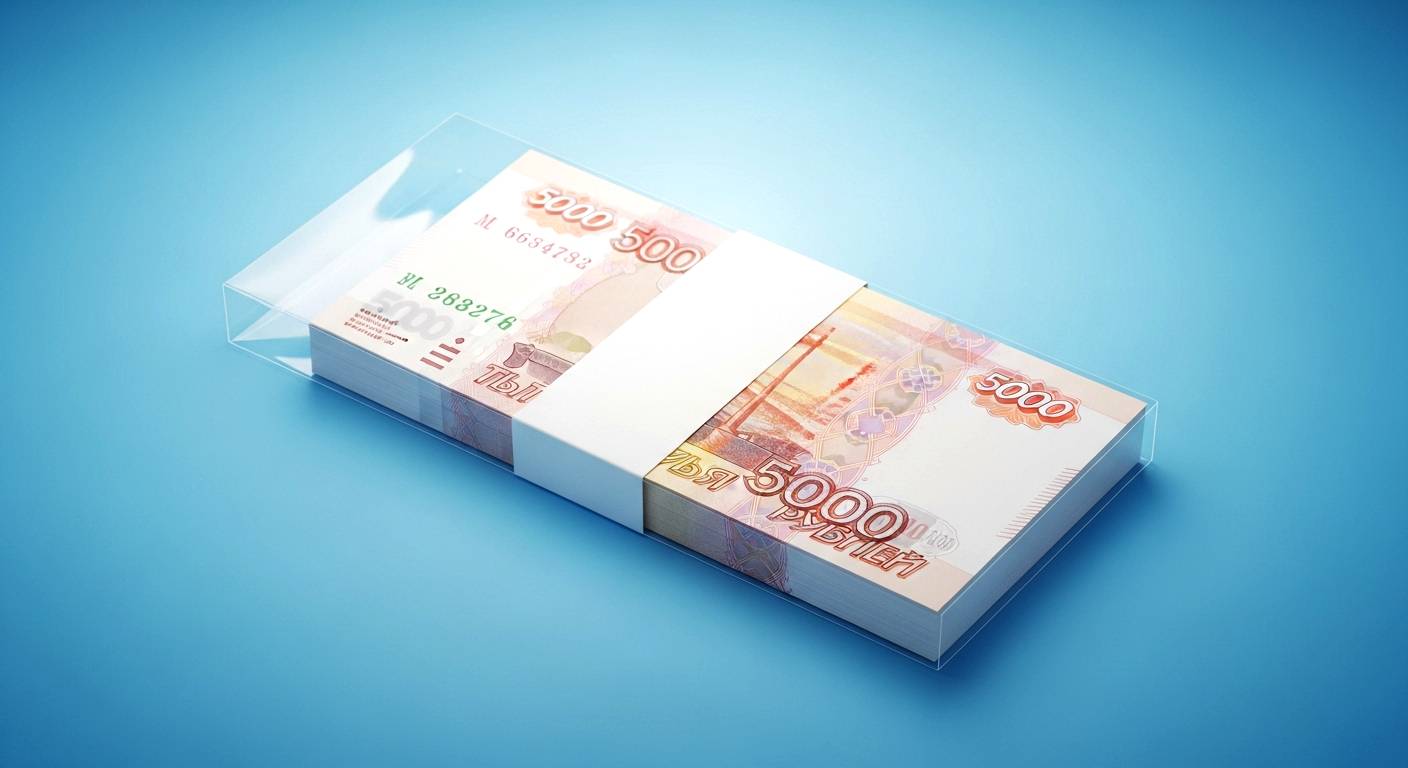 сколько денег в пачке по 5000 рублей